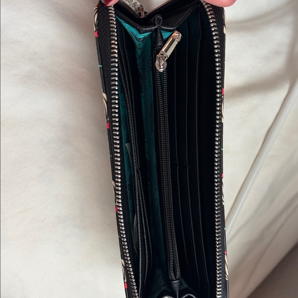 Loungefly Black Wallet with Pineapple and Cupcake Design - Picture 4 of 4